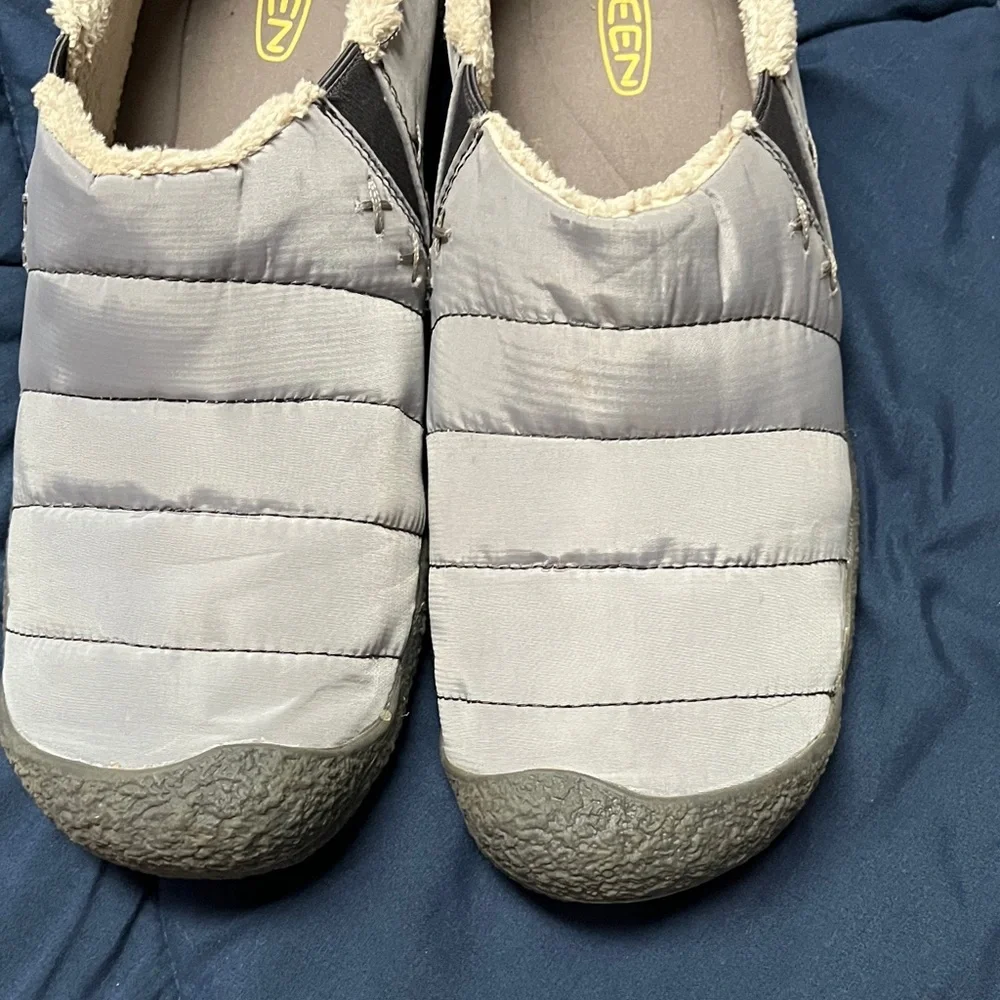 Keen Gray Quilted Slip-On Shoes 9 EU 39.5 - Picture 3 of 14